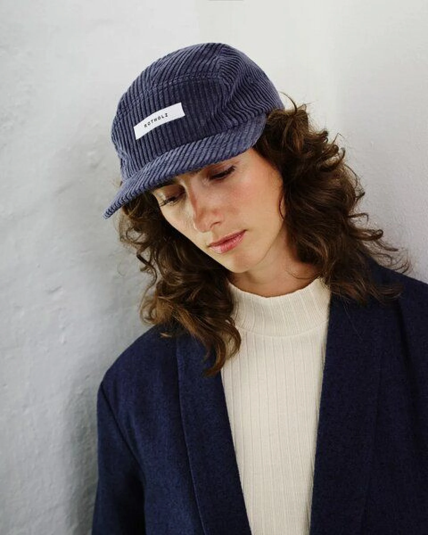 Rotholz Cord 5-Panel Cap aus Bio-Baumwolle – Ansicht 4