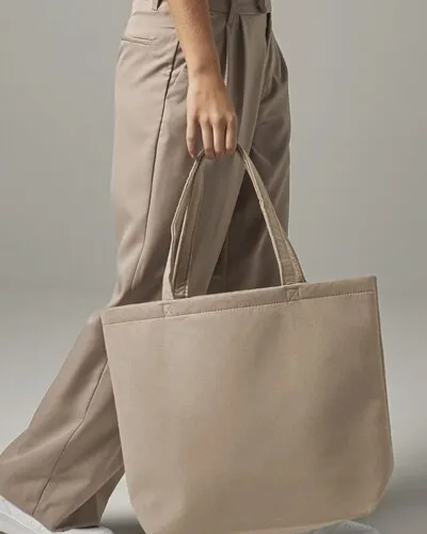 BagBase Filz Shopper Einkaufstasche Tasche Umhängetasche Filz aus recyceltem Polyester – Ansicht 2