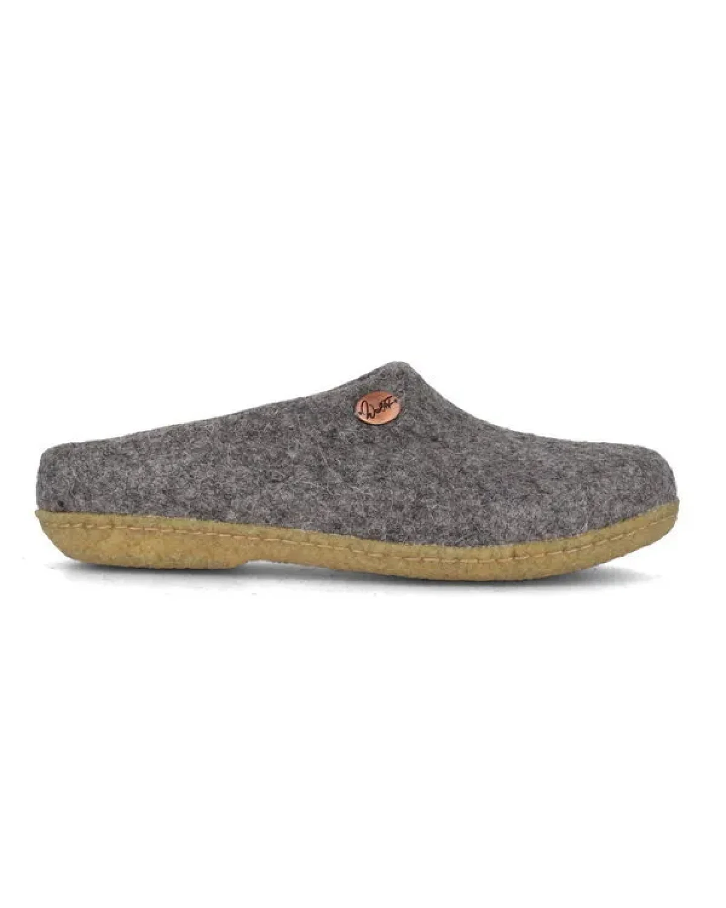 WoolFit Filzpantoffeln „Classic“ mit Naturgummisohle mit weichen Filzeinlagen – Ansicht 2