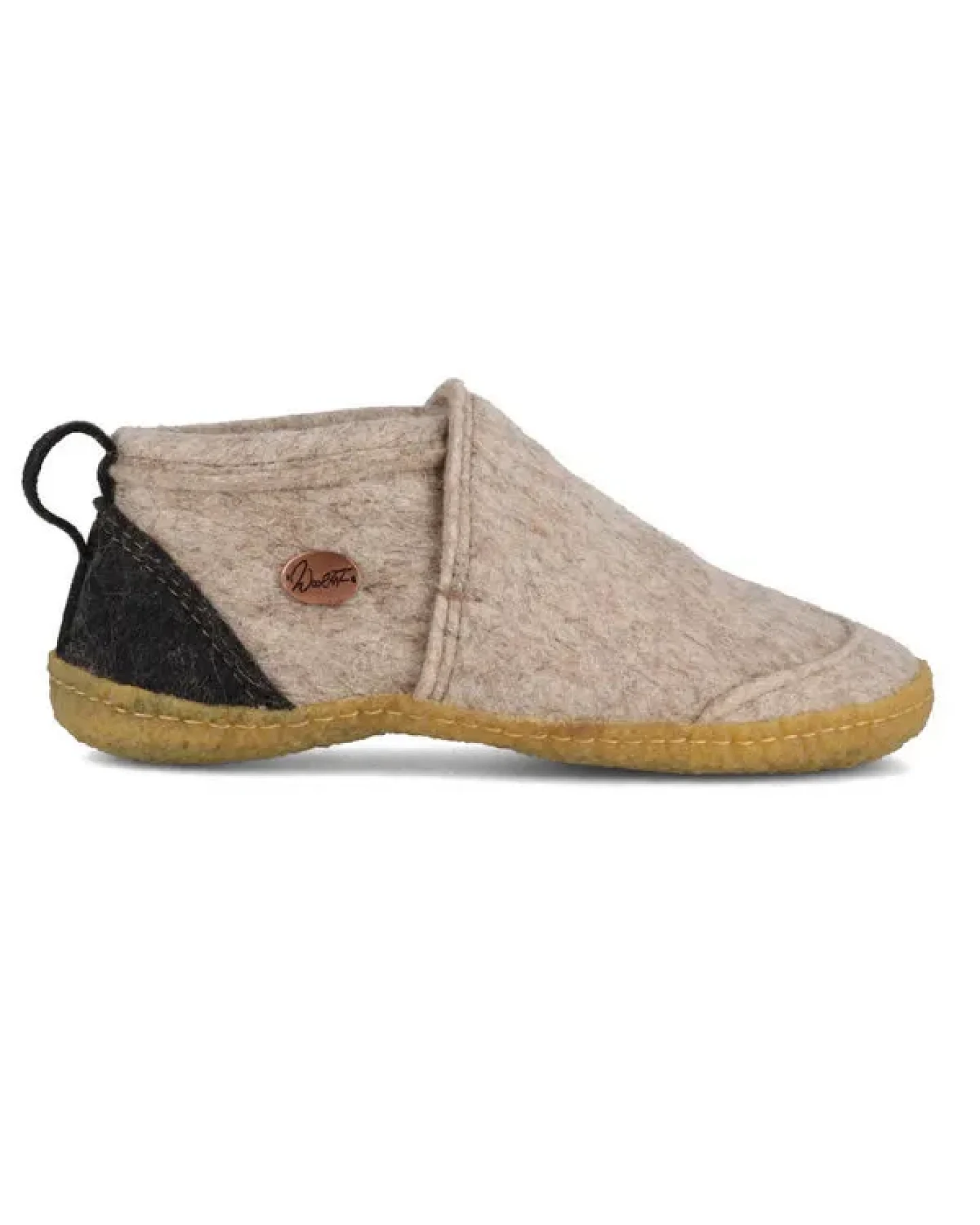 WoolFit Hausschuhe 'Taiga' mit Naturgummisohle, 100% Wolle – Ansicht 3