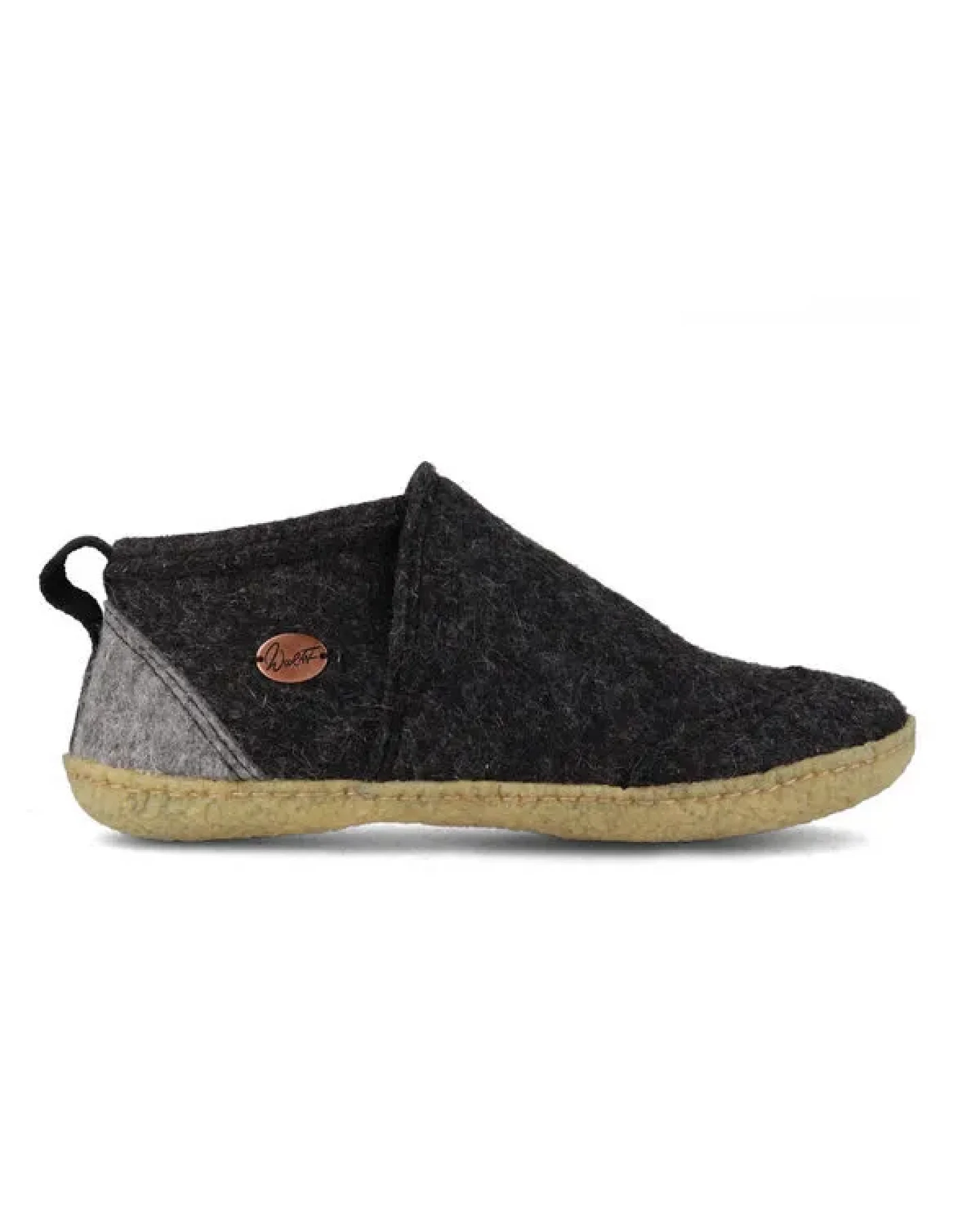 WoolFit Hausschuhe 'Taiga' mit Naturgummisohle, 100% Wolle – Ansicht 3