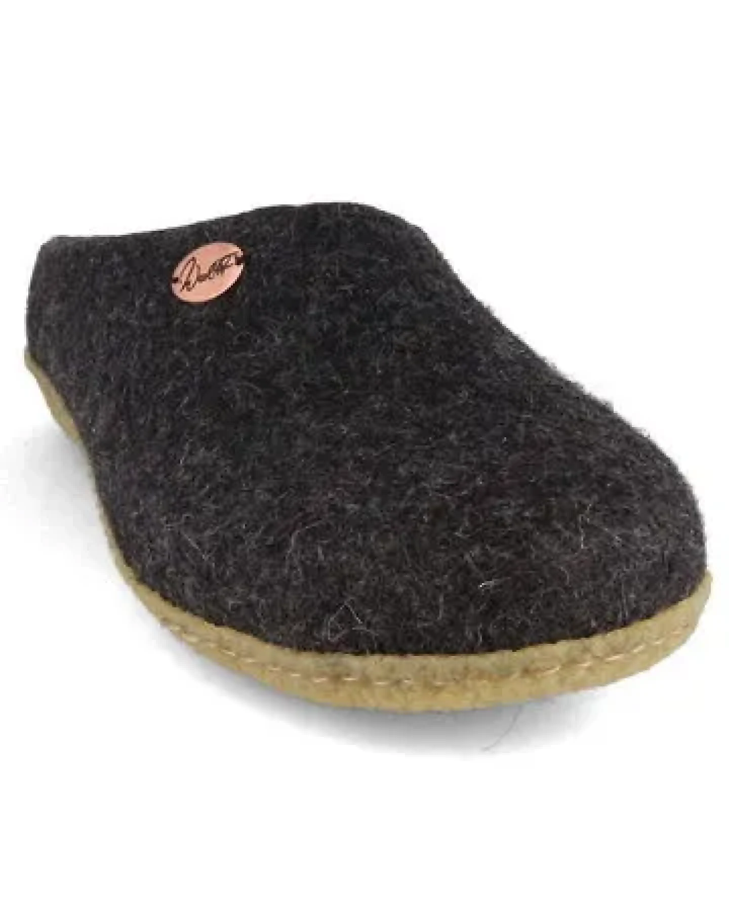 WoolFit Filzpantoffeln „Classic“ mit Naturgummisohle mit weichen Filzeinlagen – Ansicht 4