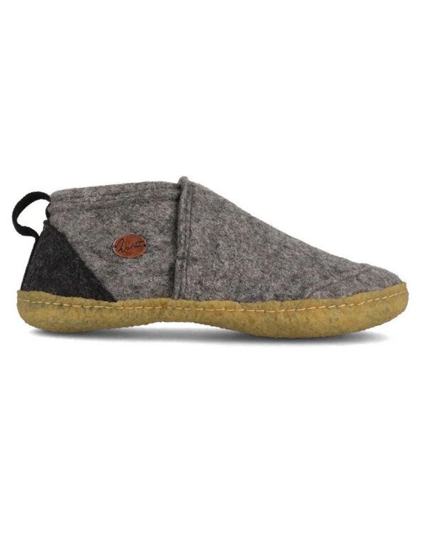 WoolFit Hausschuhe 'Taiga' mit Naturgummisohle, 100% Wolle – Ansicht 3