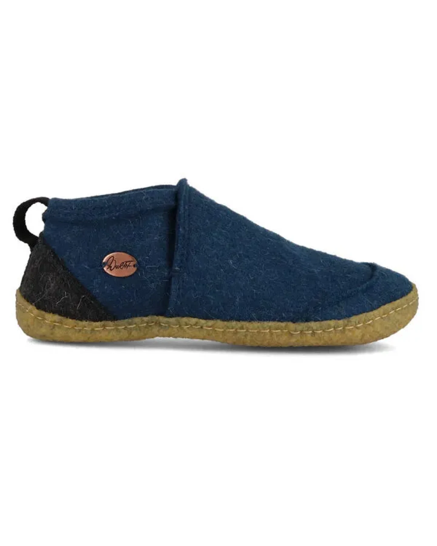 WoolFit Hausschuhe 'Taiga' mit Naturgummisohle, 100% Wolle – Ansicht 3