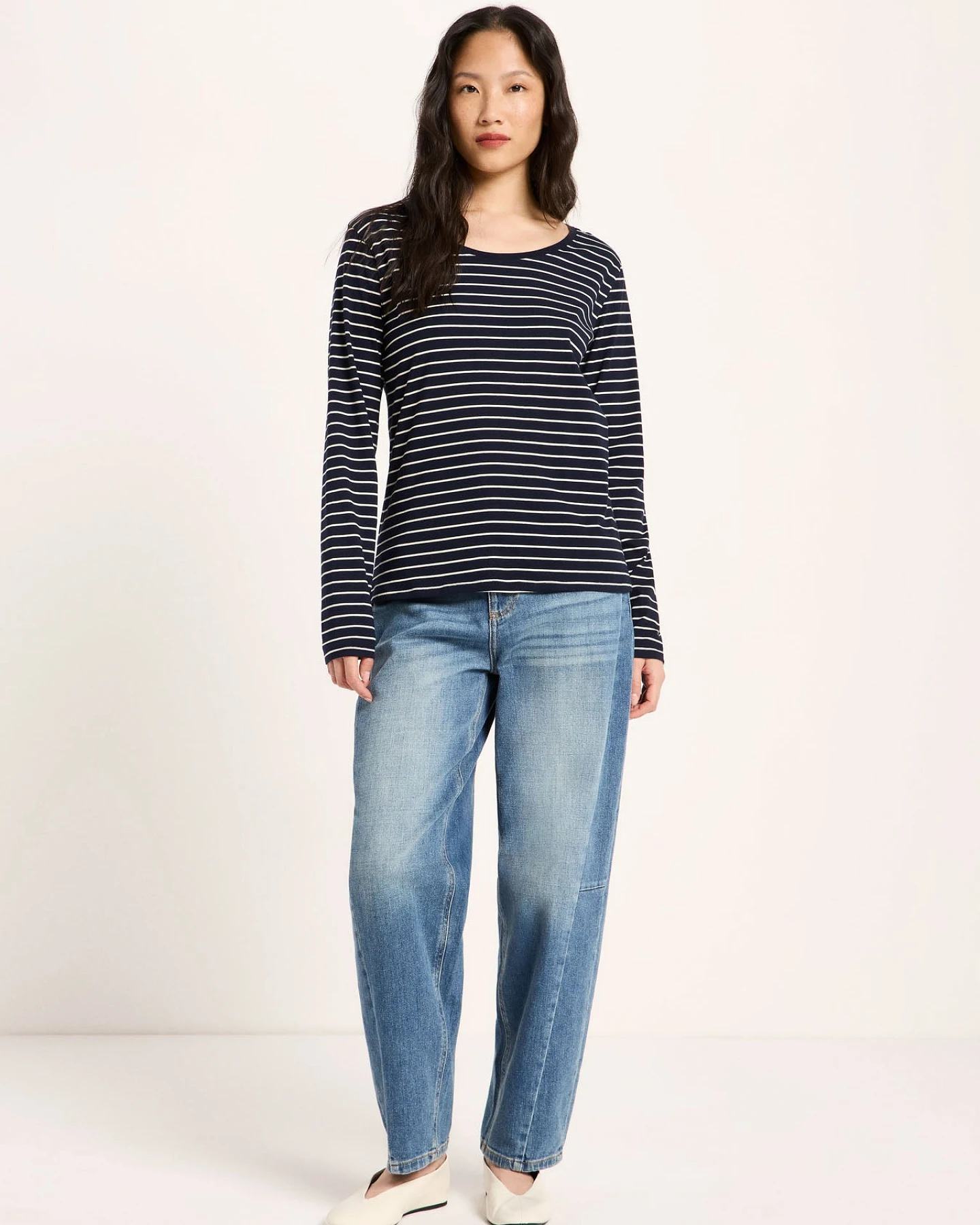 Streifen Langarmshirt (GOTS) – Ansicht 3
