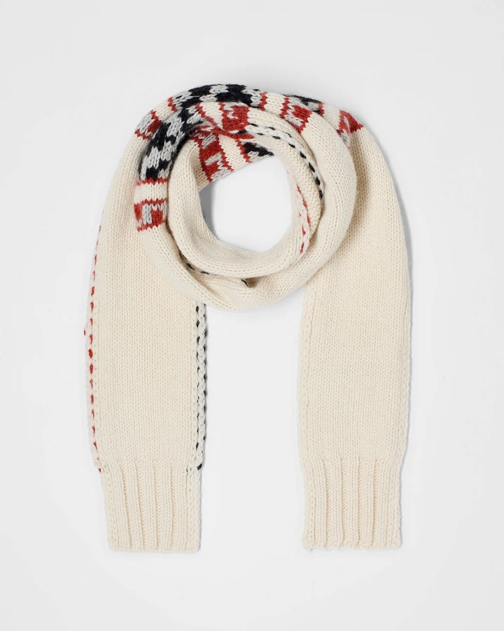 Mini Jacquard Schal (GOTS)
