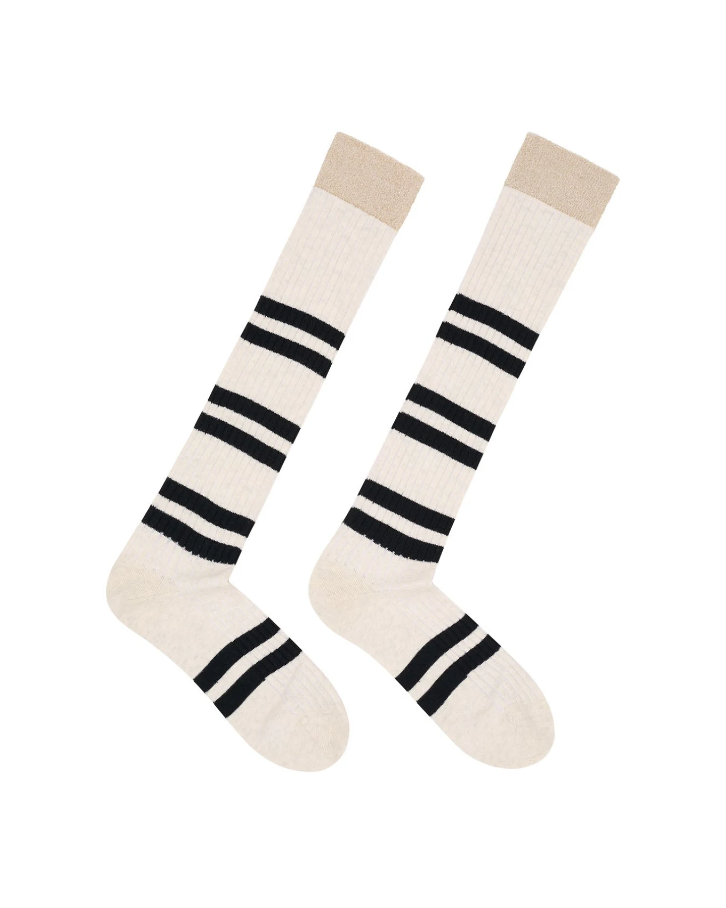 Streifen Kniestrümpfe (GOTS) – Ansicht 3