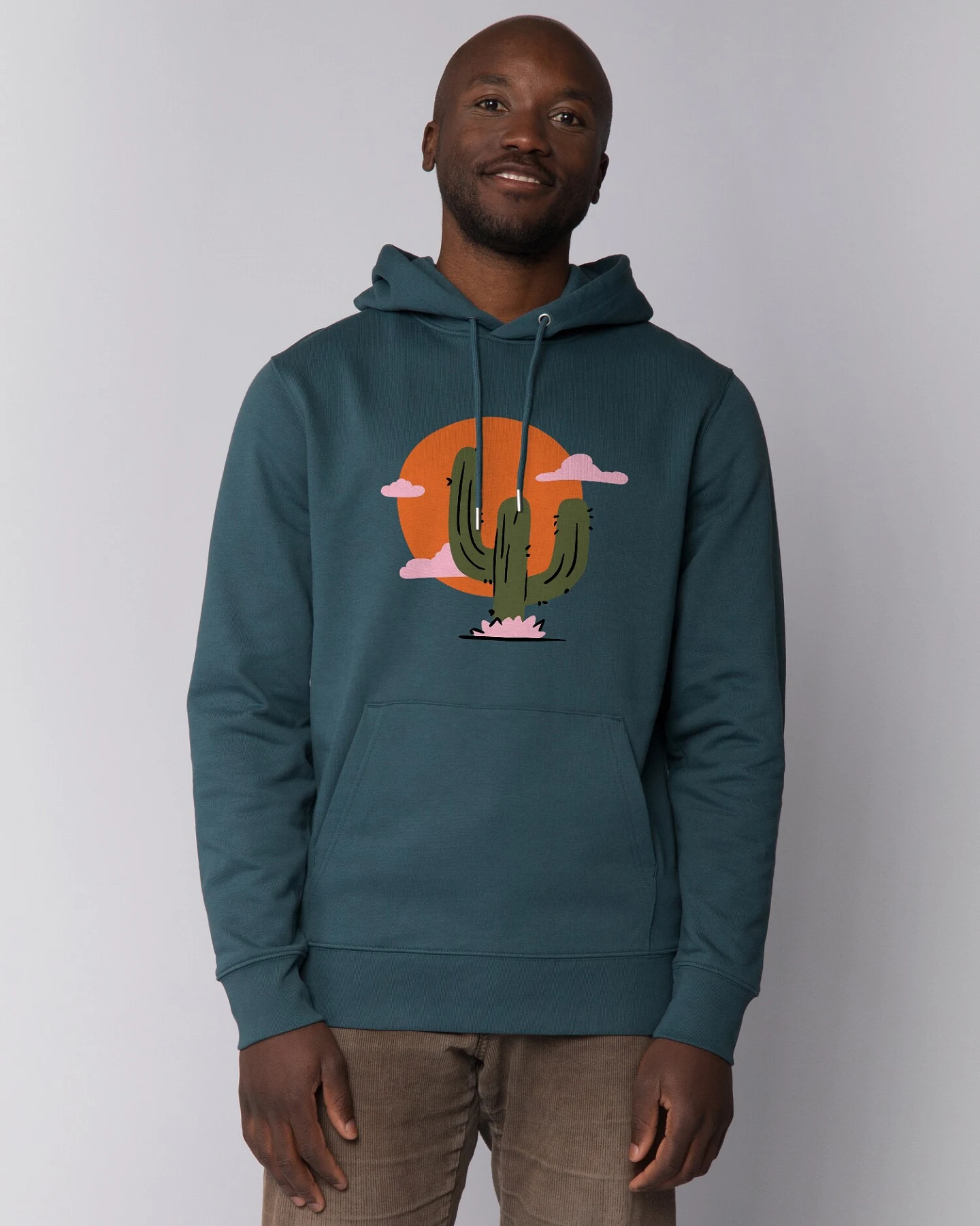 Watapparel Sweatshirt Kaktus im Sonnenuntergang – Ansicht 2