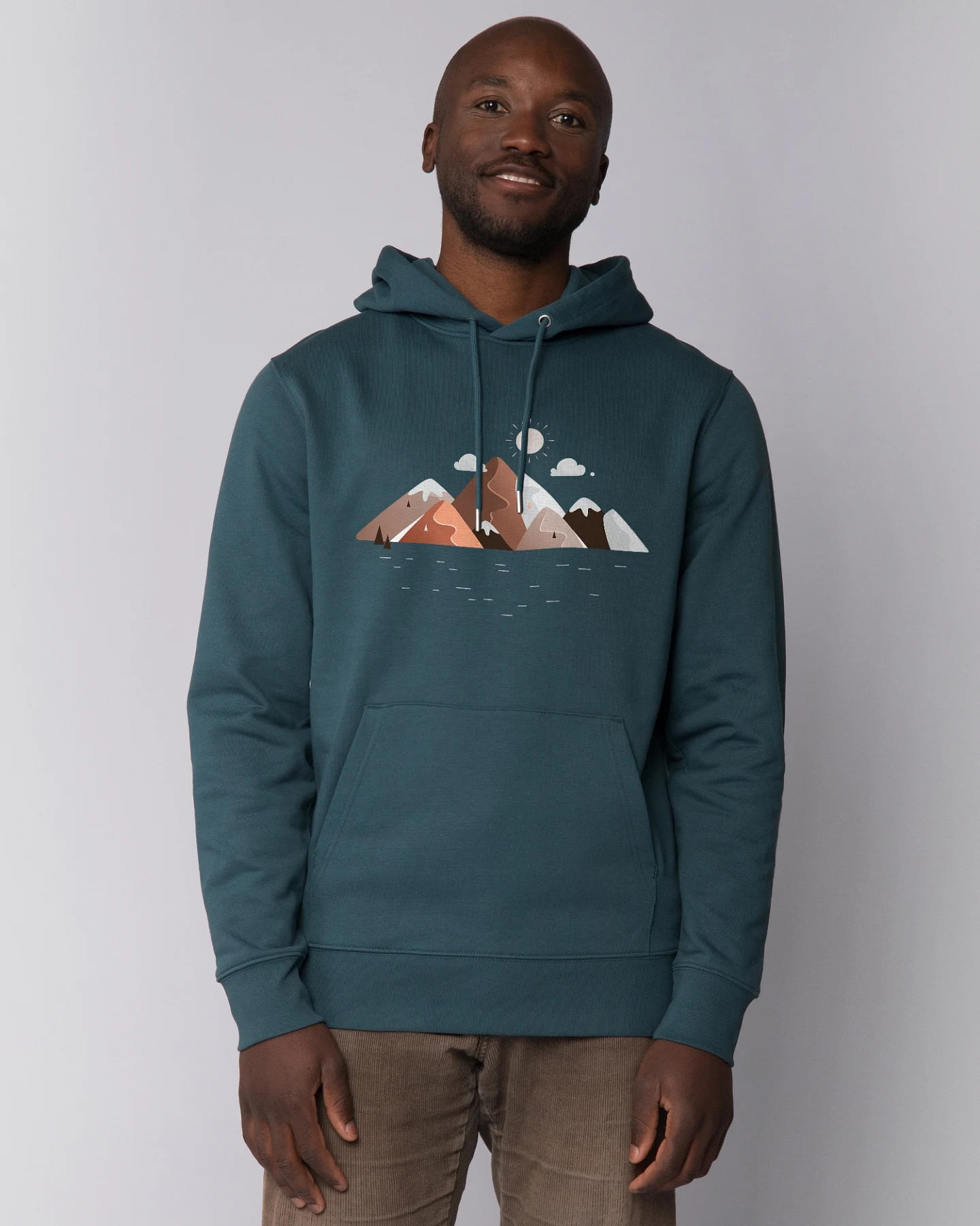 Watapparel Sweatshirt Mountains & Moon – Ansicht 2