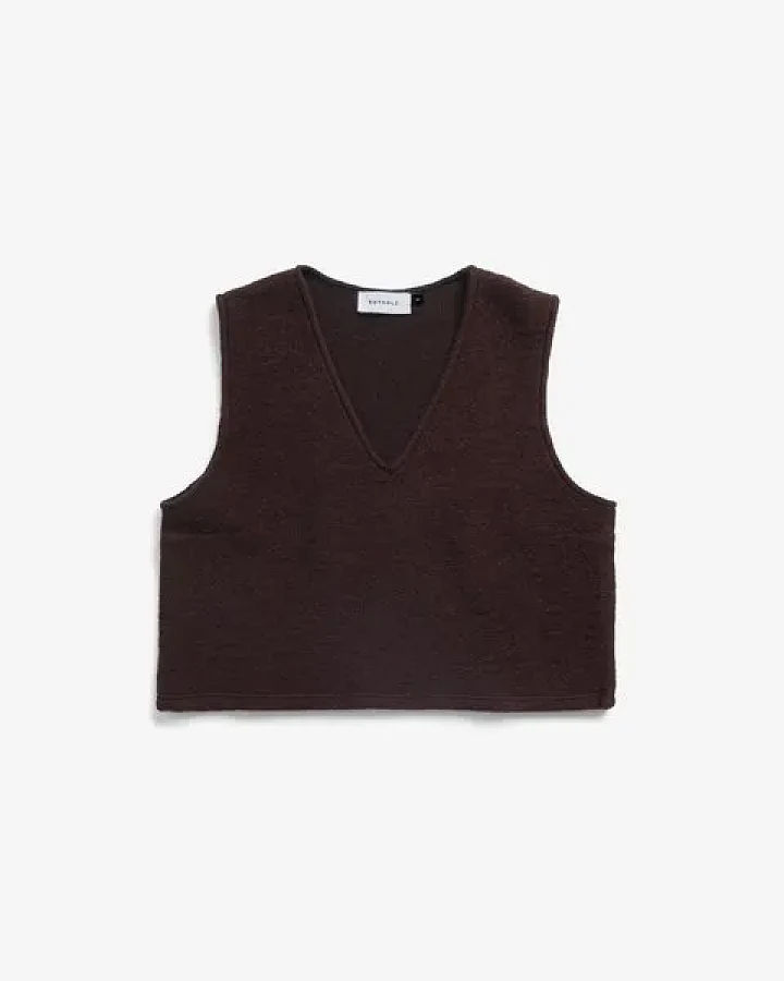 Rotholz Damen Weste - Cropped Vest