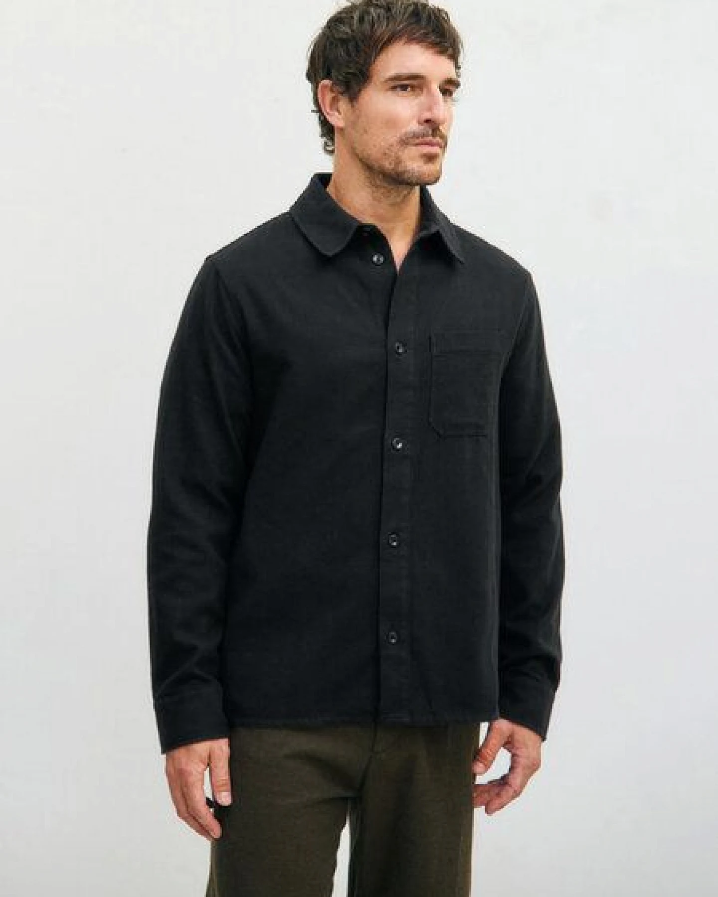 Rotholz Hemd - Flannel Casual Shirt - aus Biobaumwolle – Ansicht 3