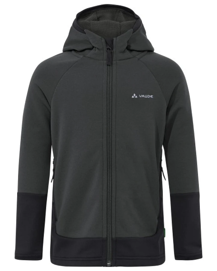 Vaude - Kid's Capacida Fleece Jacket II - Fleecejacke Gr 92 grau/schwarz