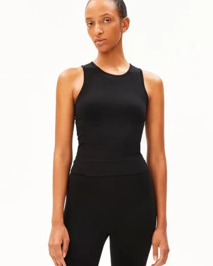 Produktseite: ARMEDANGELS SEAMLESS Damen Activewear-Top aus TENCEL Lyocell Mix