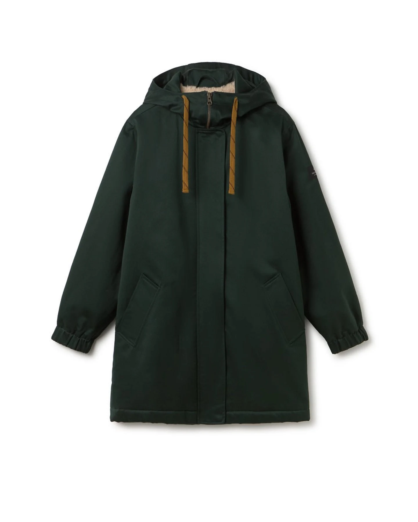 TWOTHIRDS Herren vegan Jacke Drakonia Dunkelgrün – Ansicht 2