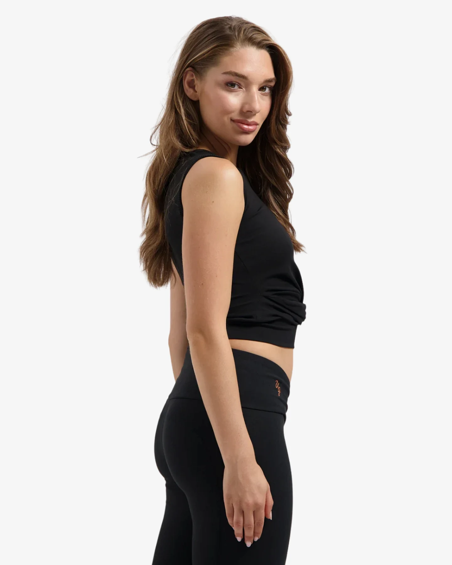 Urban Goddess Verya Knot Tank Onyx - Black M/L – Ansicht 3