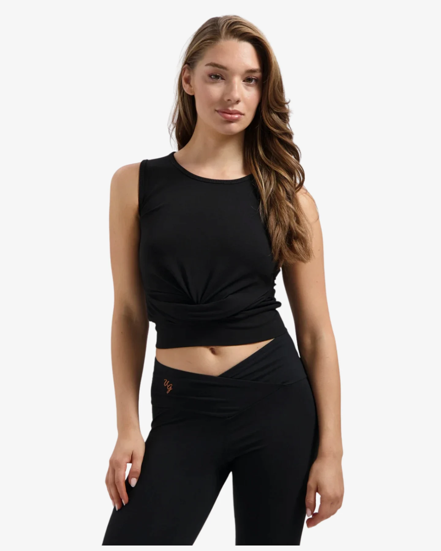 Urban Goddess Verya Knot Tank Onyx - Black XS/S – Ansicht 2