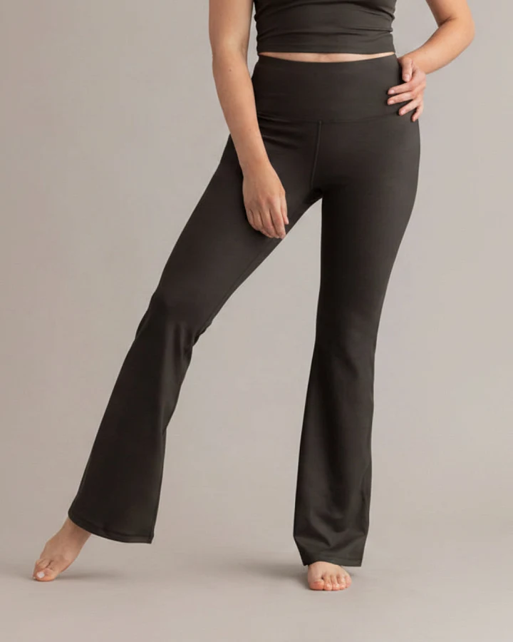 Hey Honey Leggings Flared Always Dressed - Forest Night
