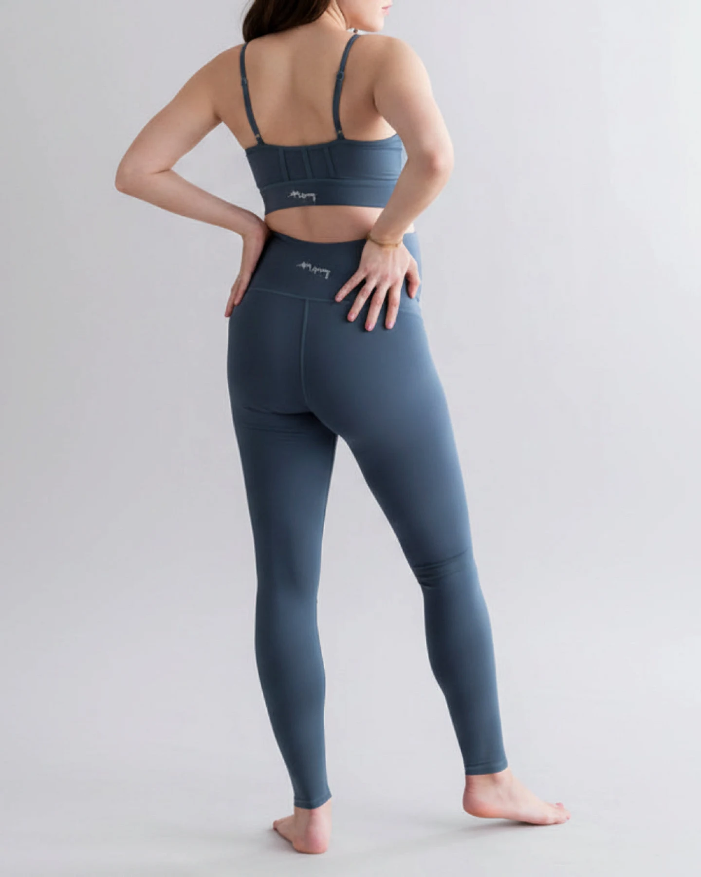 Hey Honey Maternity Leggings Cotton Touch - Teal – Ansicht 5