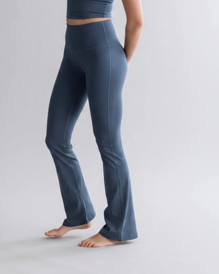 Hey Honey Leggings Flared Cotton Touch - Teal