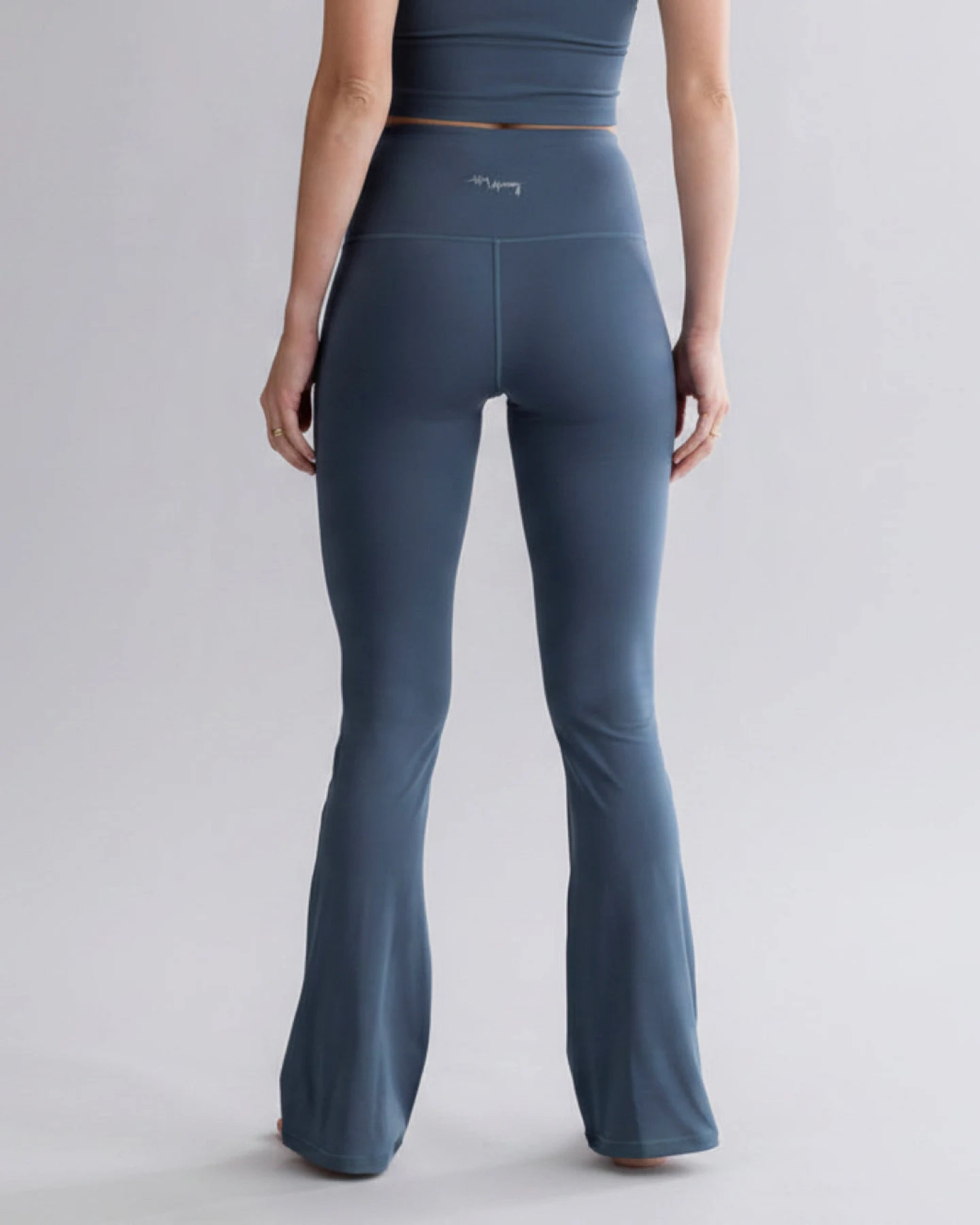 Hey Honey Leggings Flared Cotton Touch - Teal – Ansicht 8