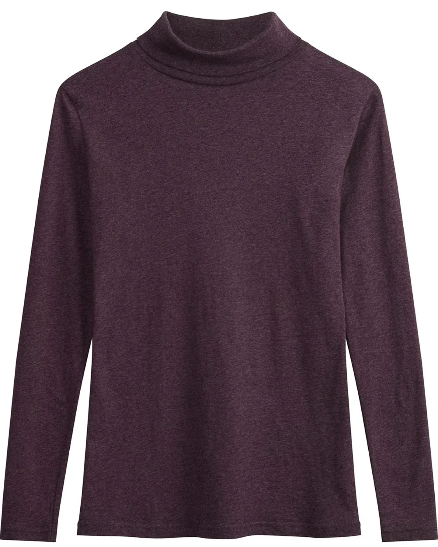 Longsleeve Turtleneck Anchal Weinrot – Ansicht 5