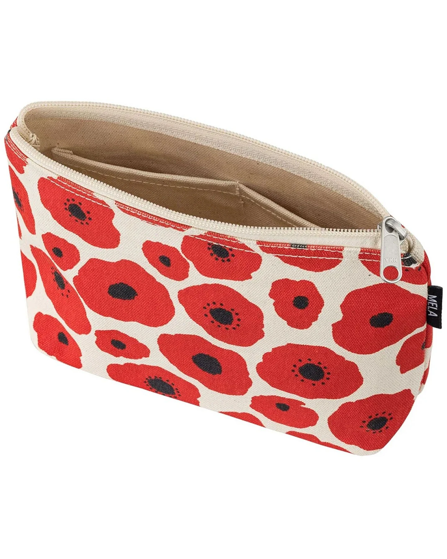 Kosmetiktasche Poppy Print Rot – Ansicht 3