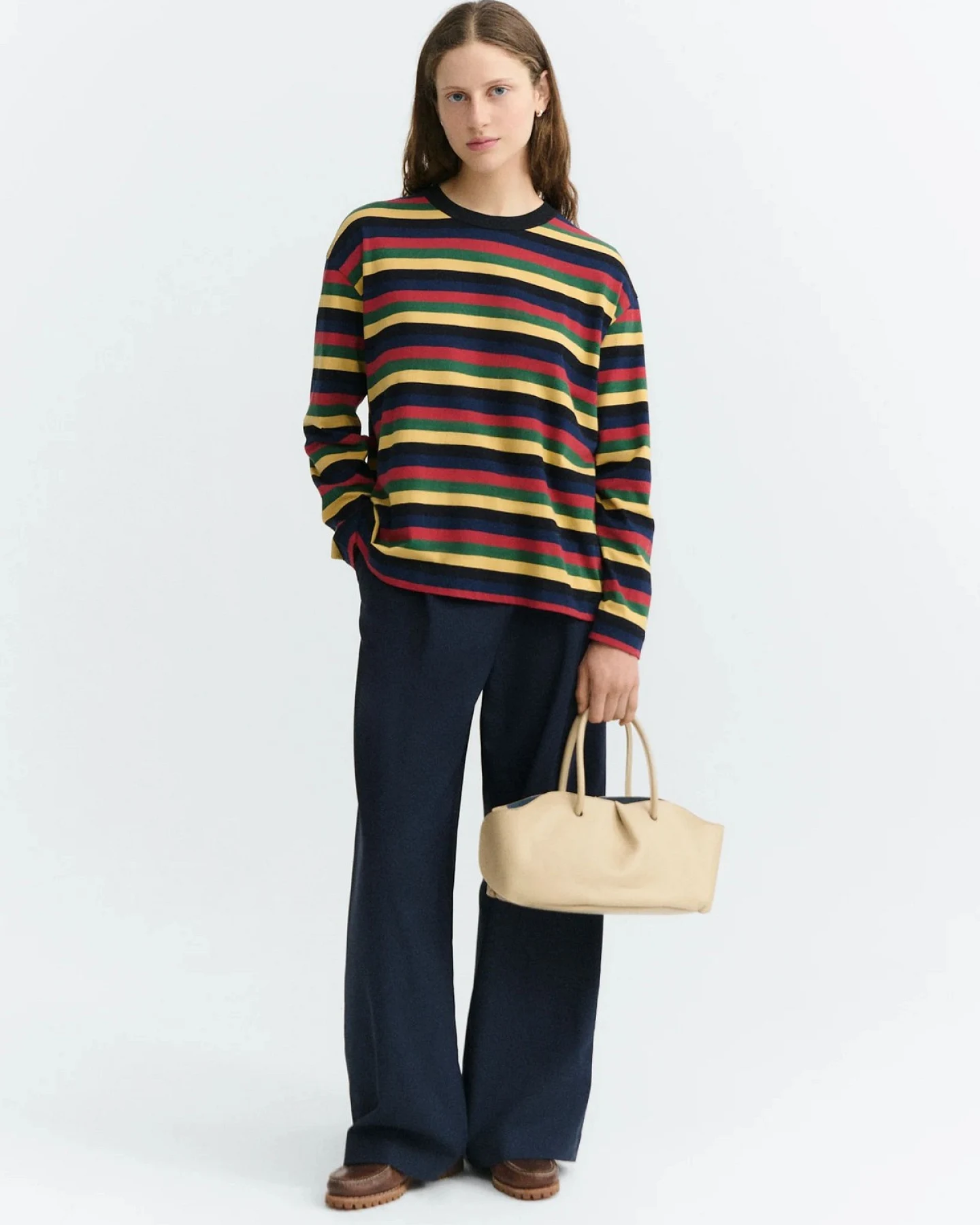 Longsleeve Emily Stipes Rot – Ansicht 4