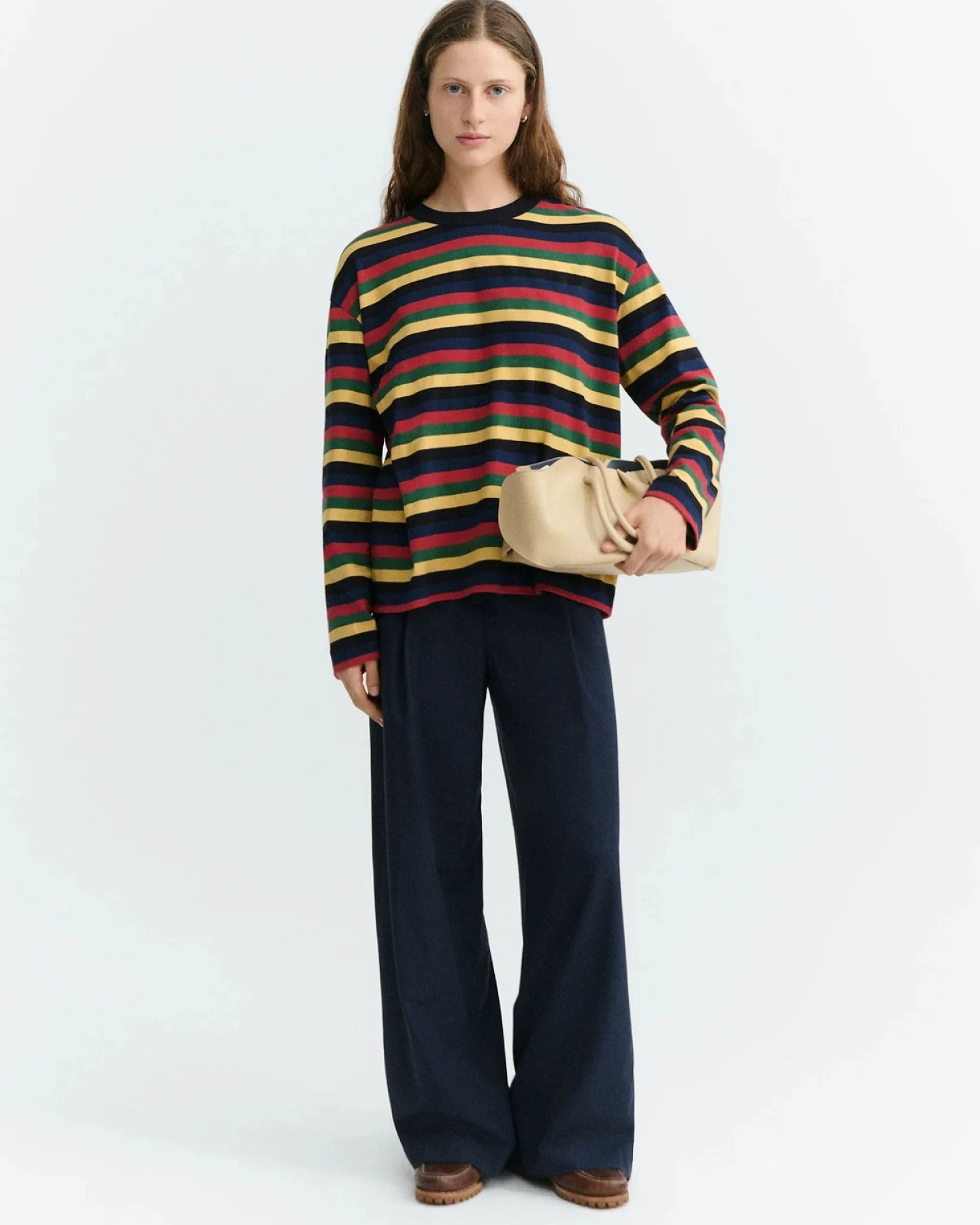 Longsleeve Emily Stipes Rot – Ansicht 3