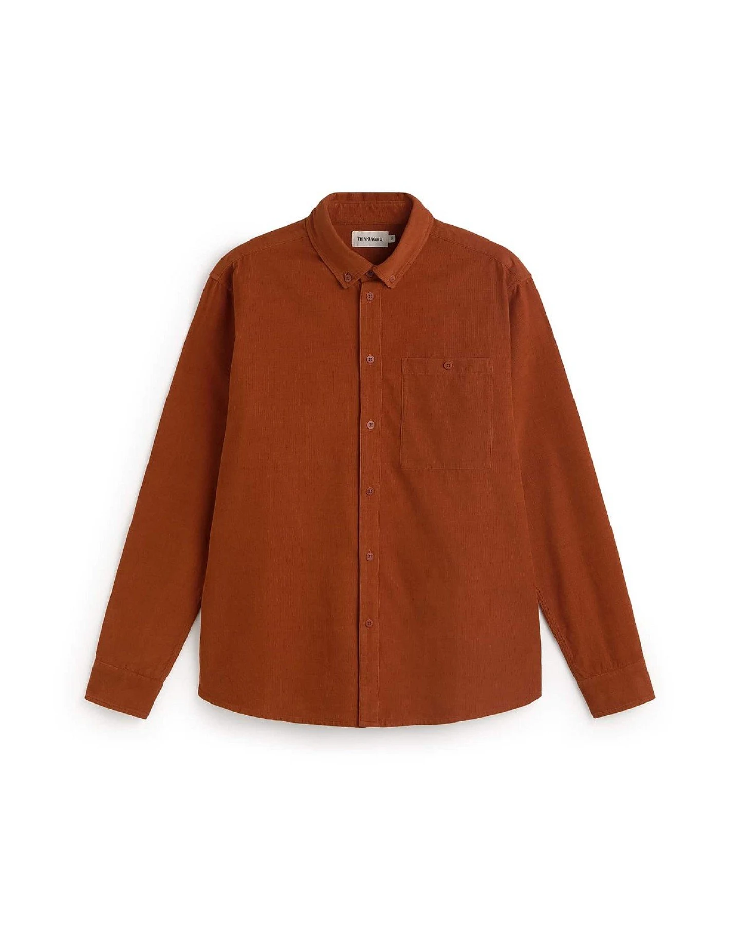 Hemd Anto Microcorduroy Braun – Ansicht 5