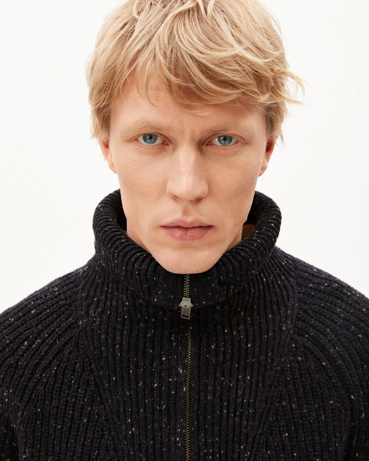 Strickpullover Wool Tweed Troyer – Ansicht 4