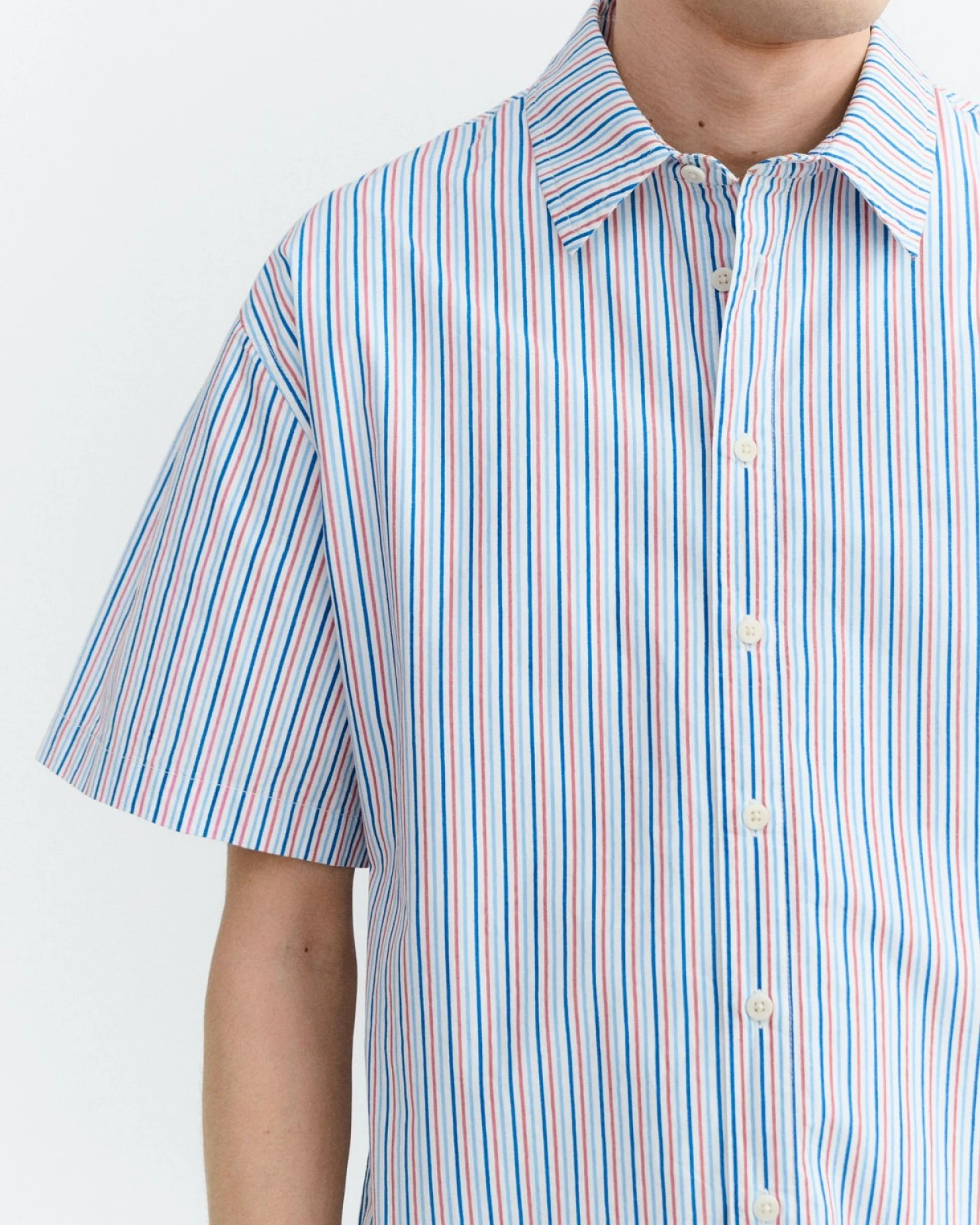 Hemd Kurtis Blue Colliure Stripes Blau – Ansicht 3