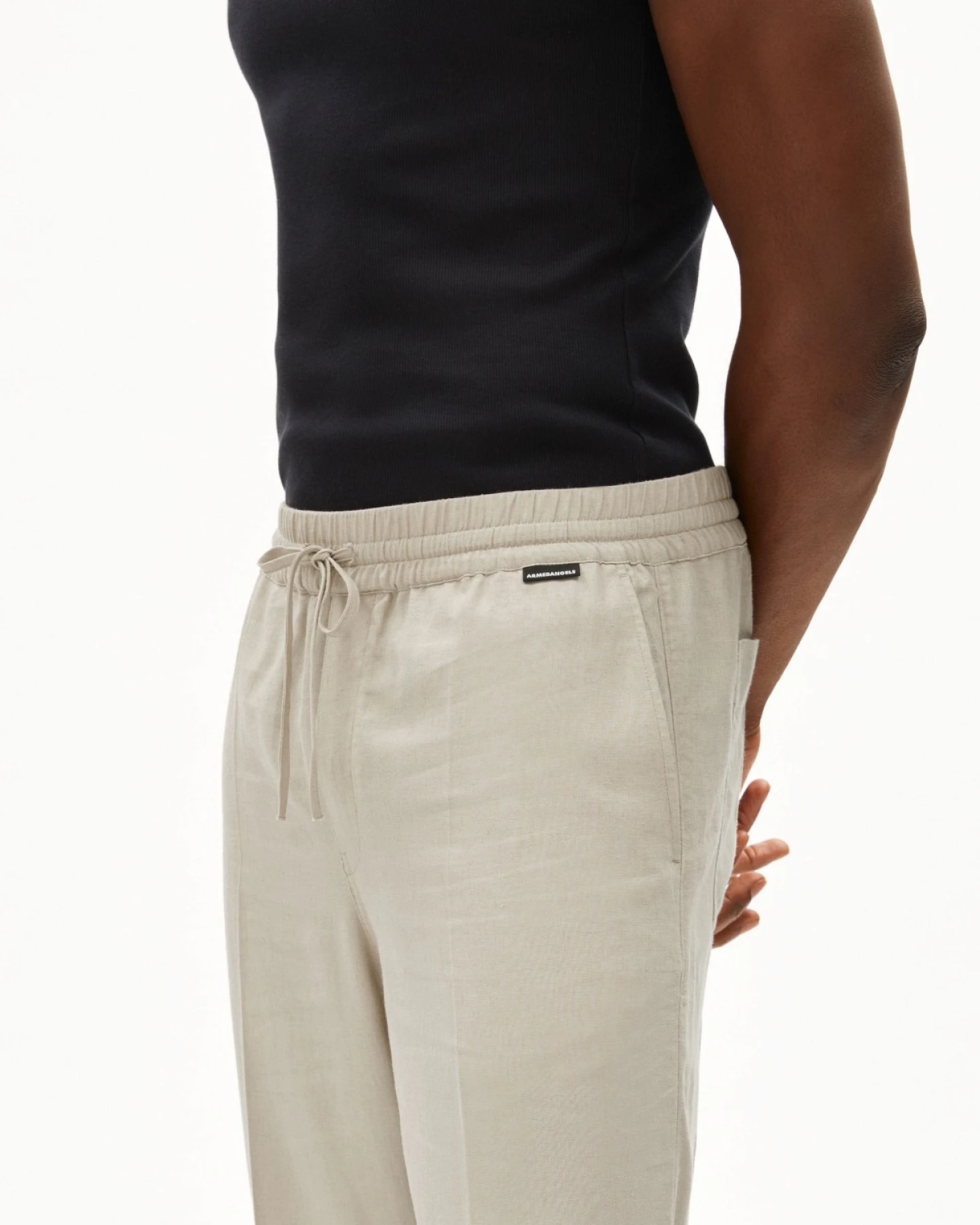 Stoffhose Lukaa Lino – Ansicht 4