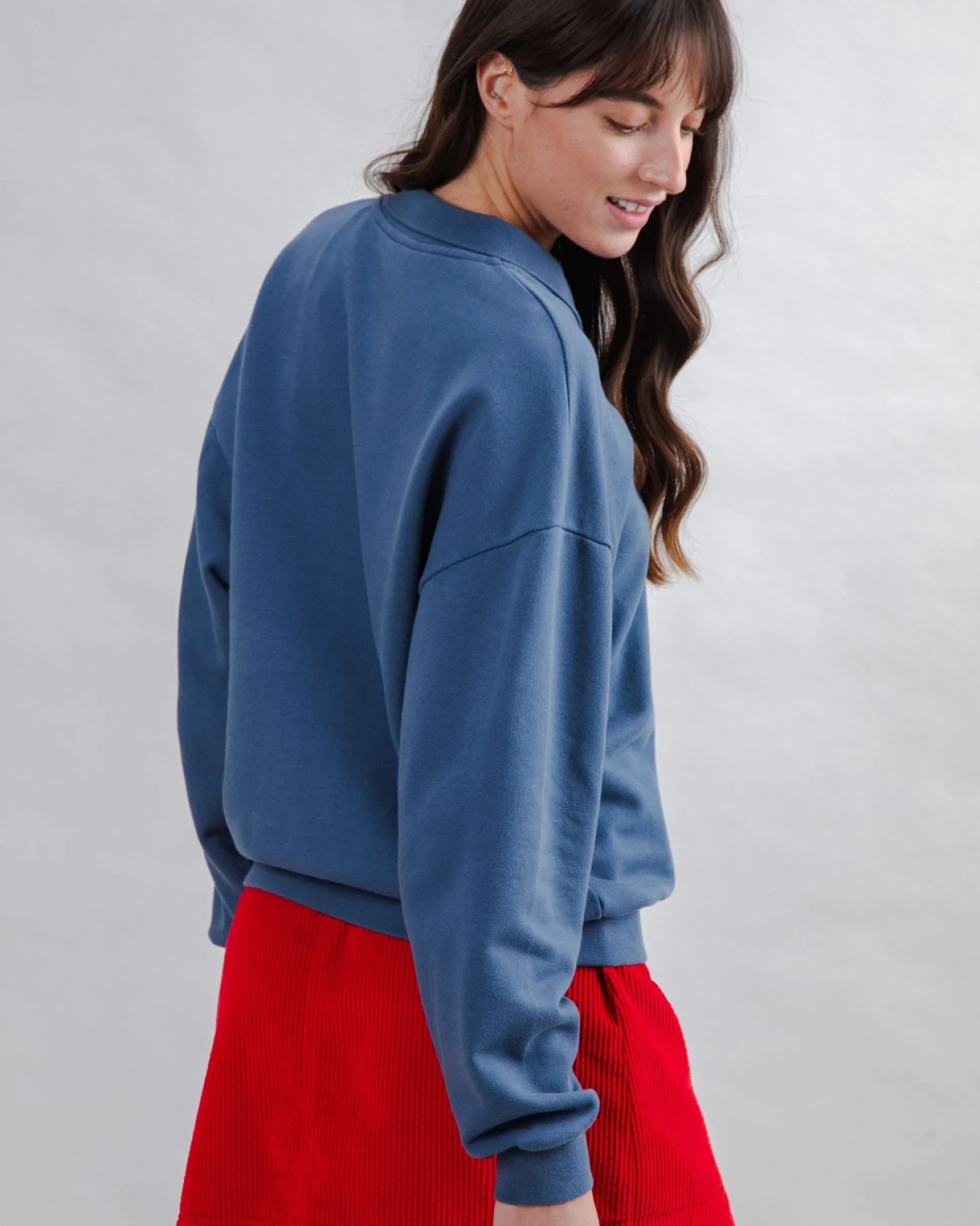 Sweatshirt Brava Gum Polo Blau – Ansicht 2