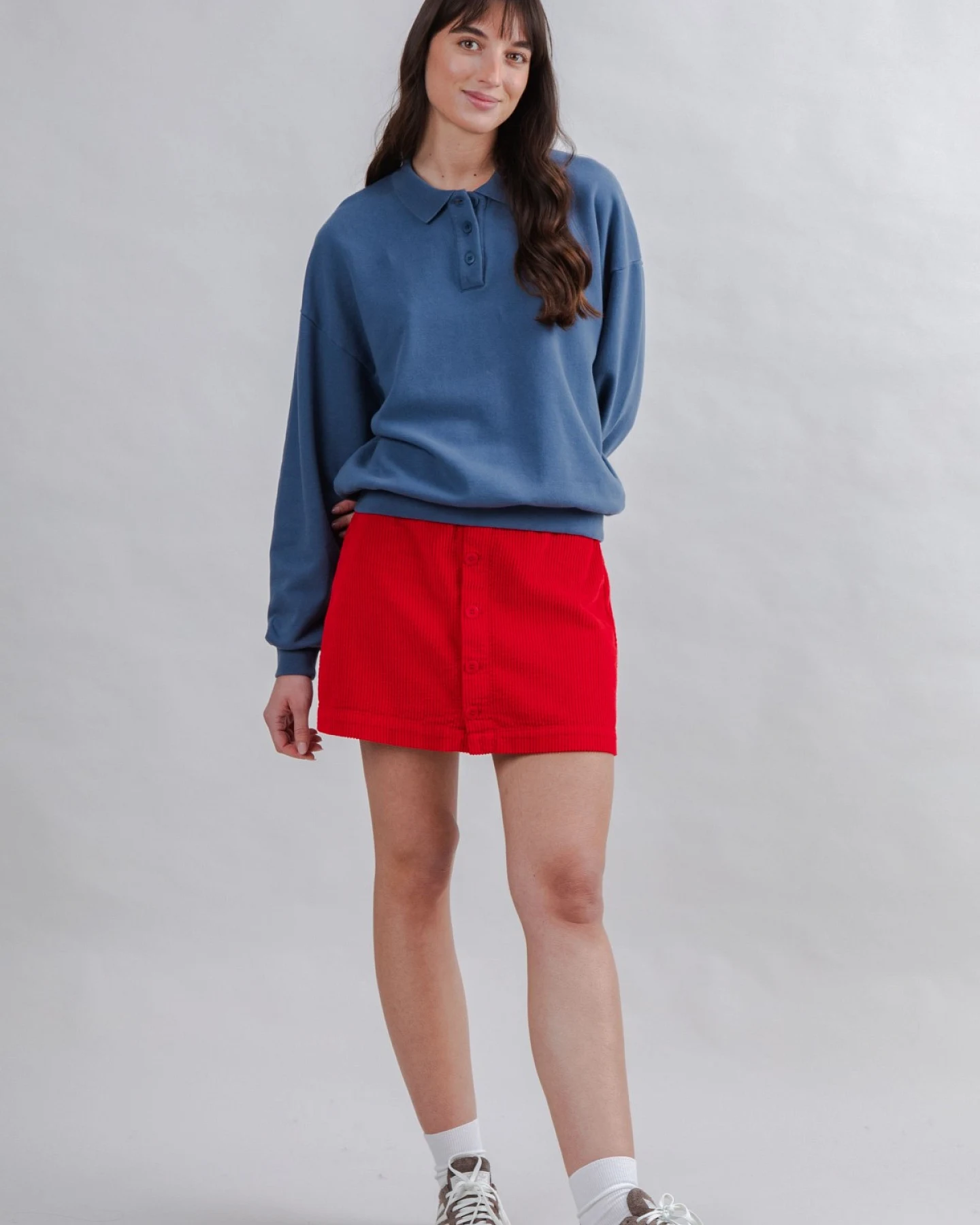 Sweatshirt Brava Gum Polo Blau – Ansicht 3
