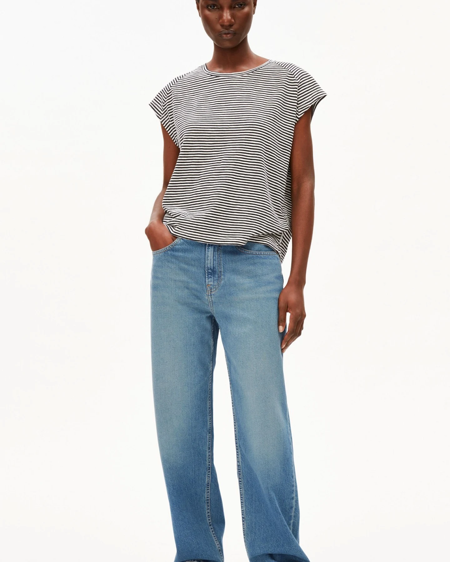 T-Shirt Oneliaa Lovely Stripes – Ansicht 2