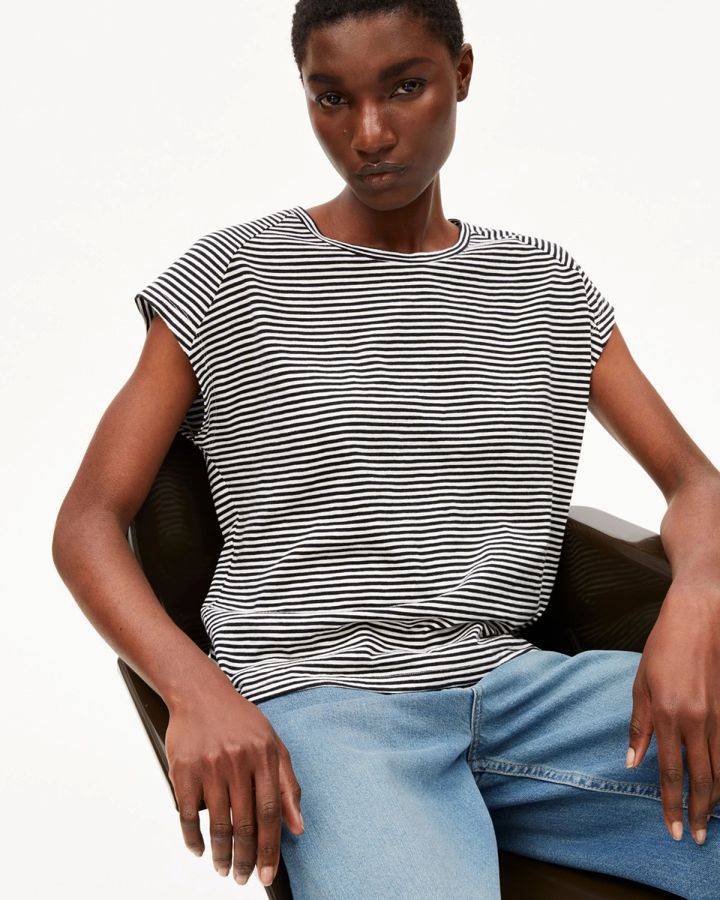 T-Shirt Oneliaa Lovely Stripes – Ansicht 5