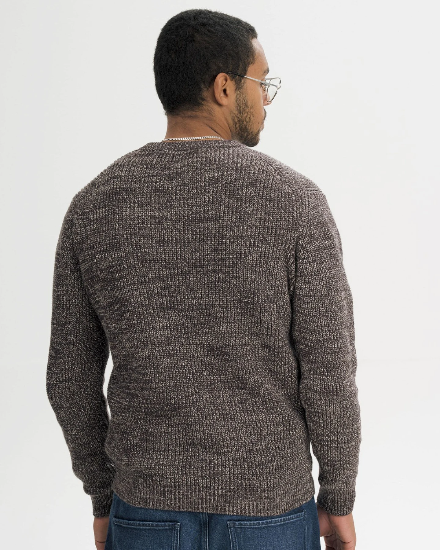 Strickpullover Ravi Melange – Ansicht 2