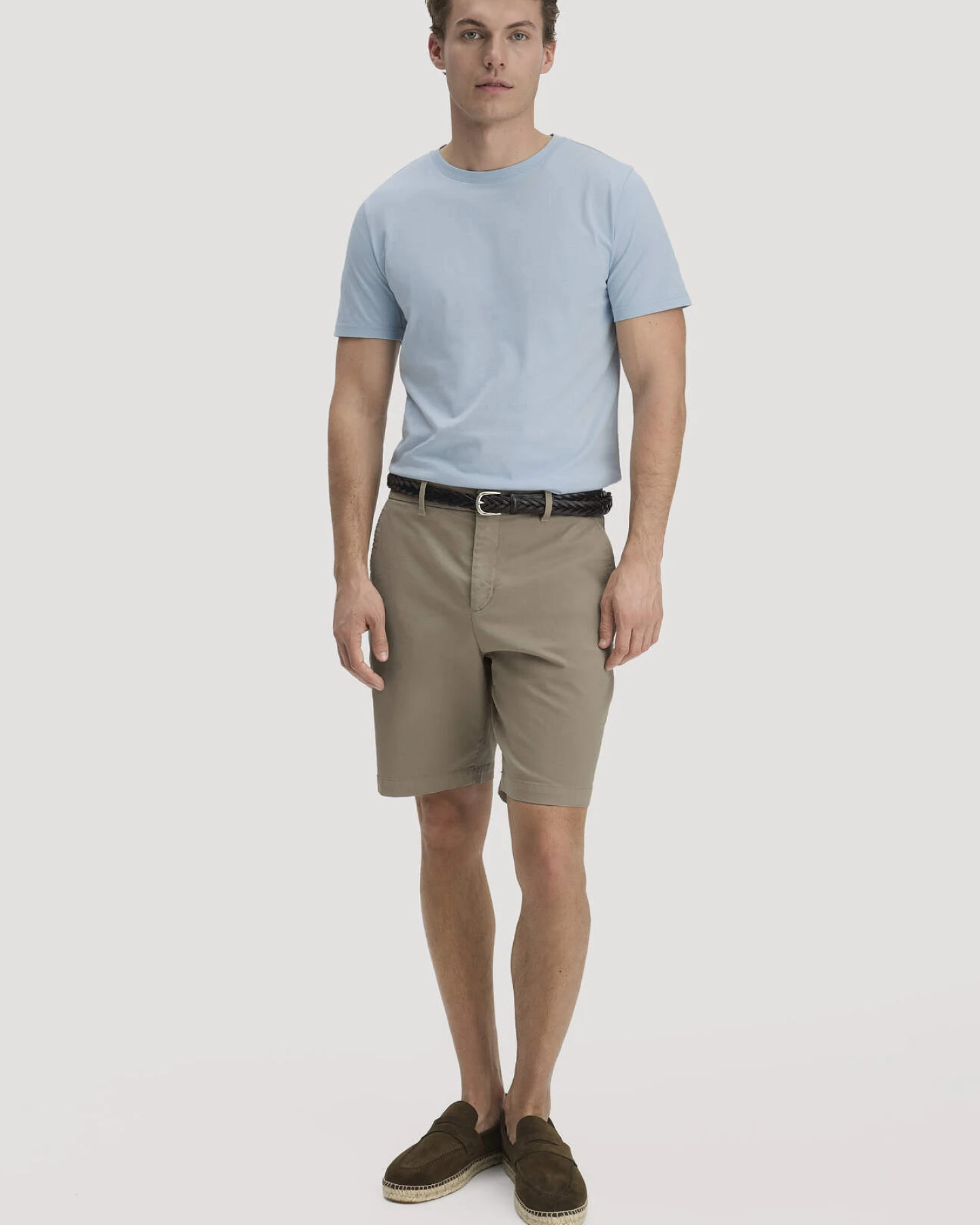 hessnatur Herren T-Shirt Regular aus Regenerative Organic Cotton (ROC) - blau - Größe 46 – Ansicht 2