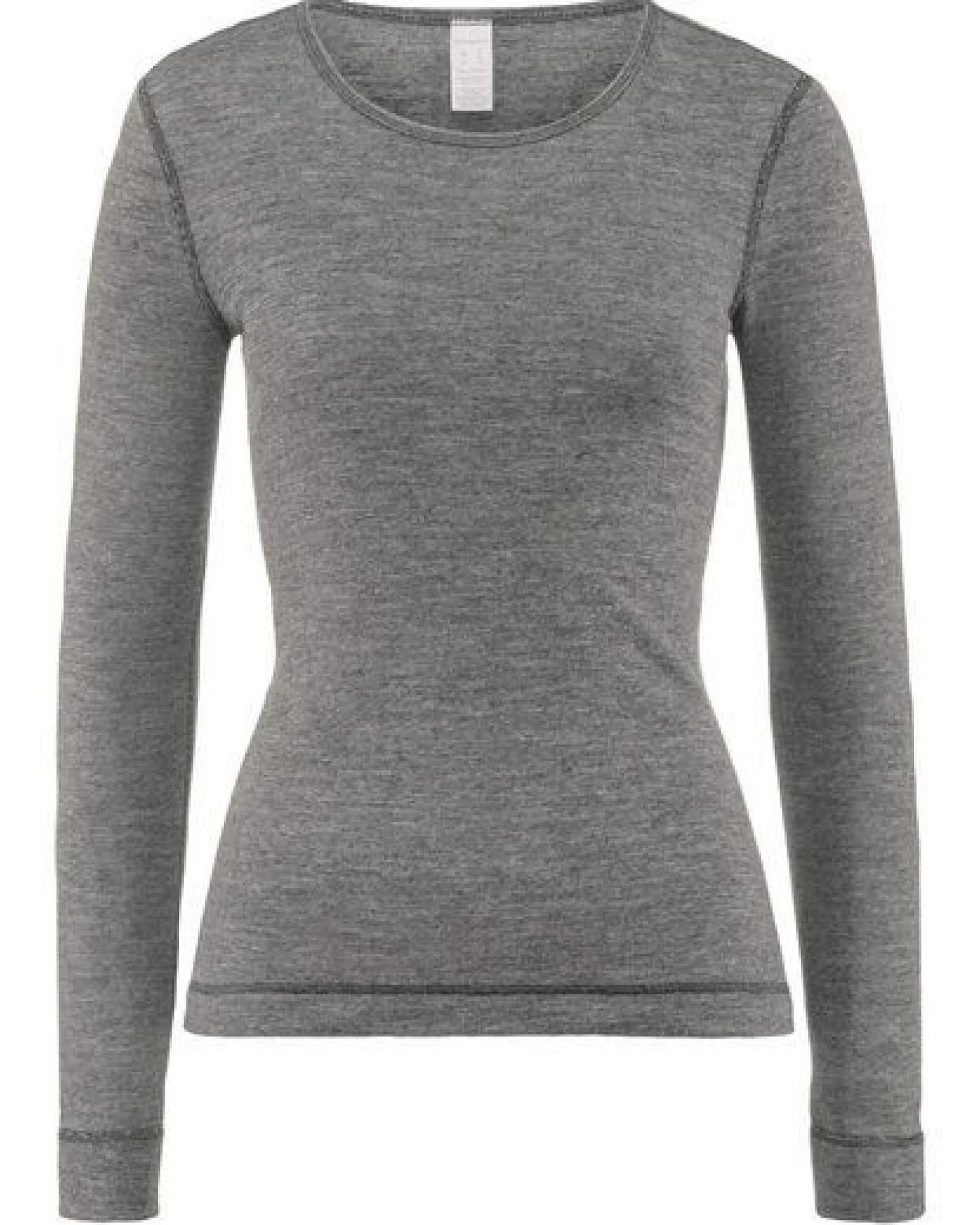 hessnatur Langarm-Shirt mit Bio-Merinowolle und Seide – Ansicht 2