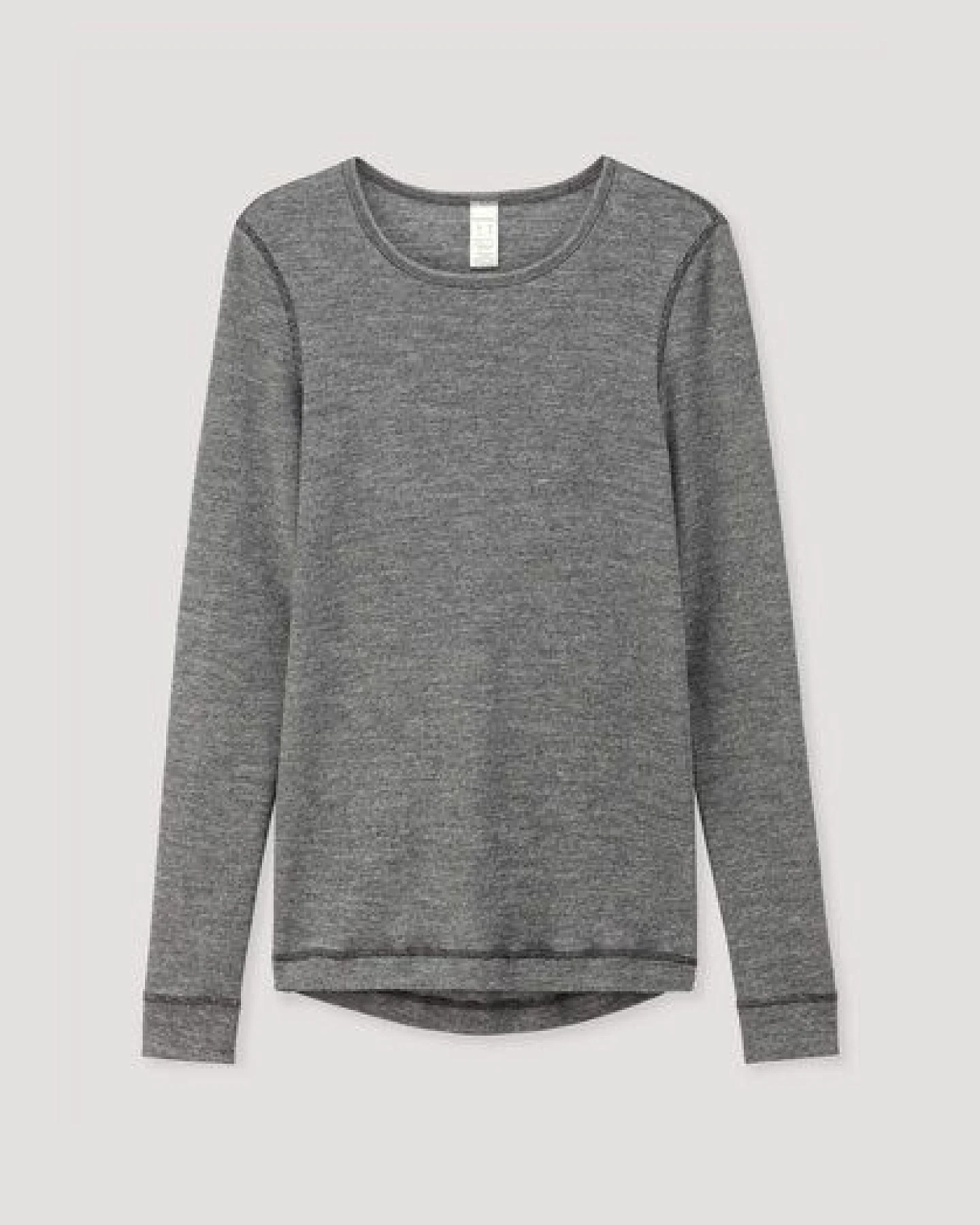 hessnatur Langarm-Shirt mit Bio-Merinowolle und Seide – Ansicht 3