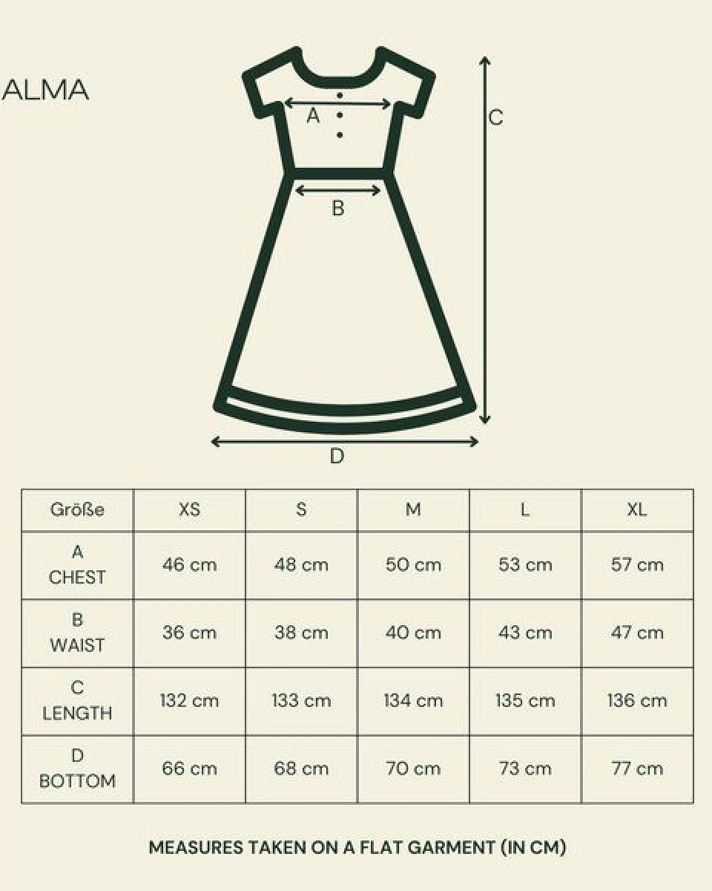 NORDLICHT Musselin Kleid Alma Lang aus 100% Bio-Baumwolle – Ansicht 4