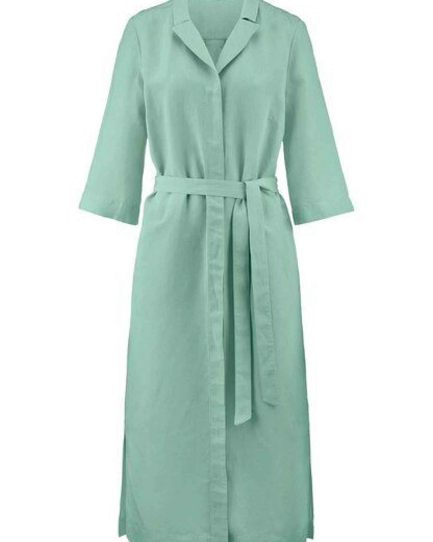 hessnatur Kleid Midi Relaxed aus TENCEL Lyocell mit Leinen – Ansicht 3