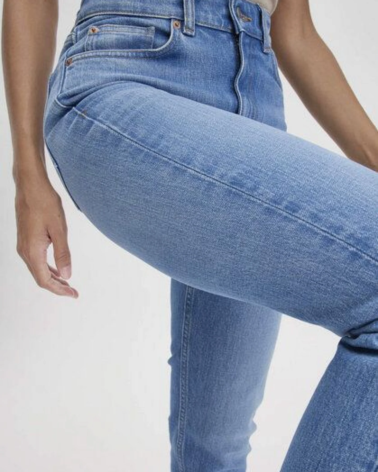 hessnatur Jeans LINN Slim High Rise aus softem Bio-Denim – Ansicht 2