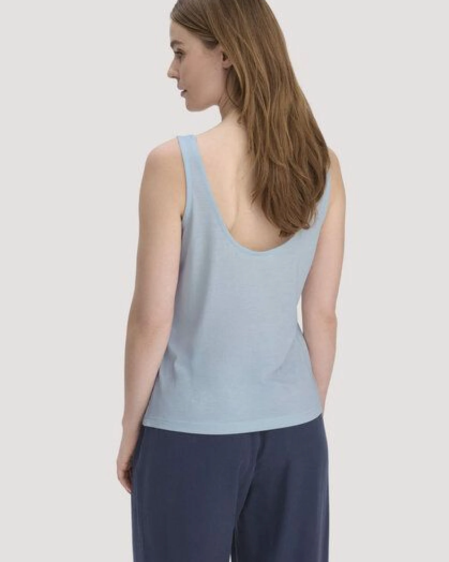 hessnatur Jersey Top Relaxed aus TENCEL Lyocell mit Bio-Baumwolle – Ansicht 2