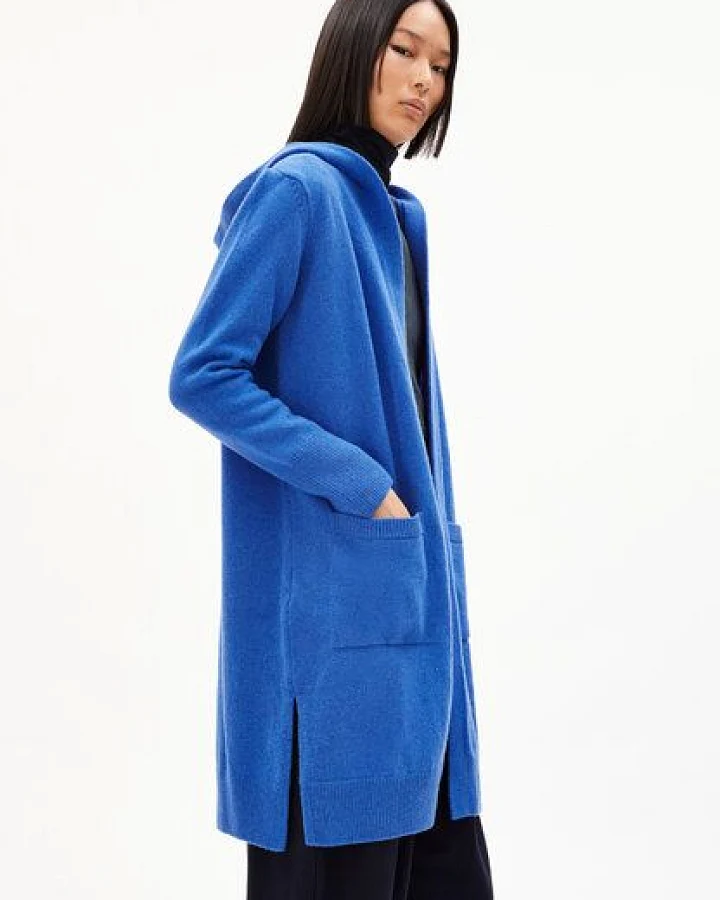 ARMEDANGELS WANDAA Damen Strickjacke Relaxed Fit aus Bio-Woll Mix