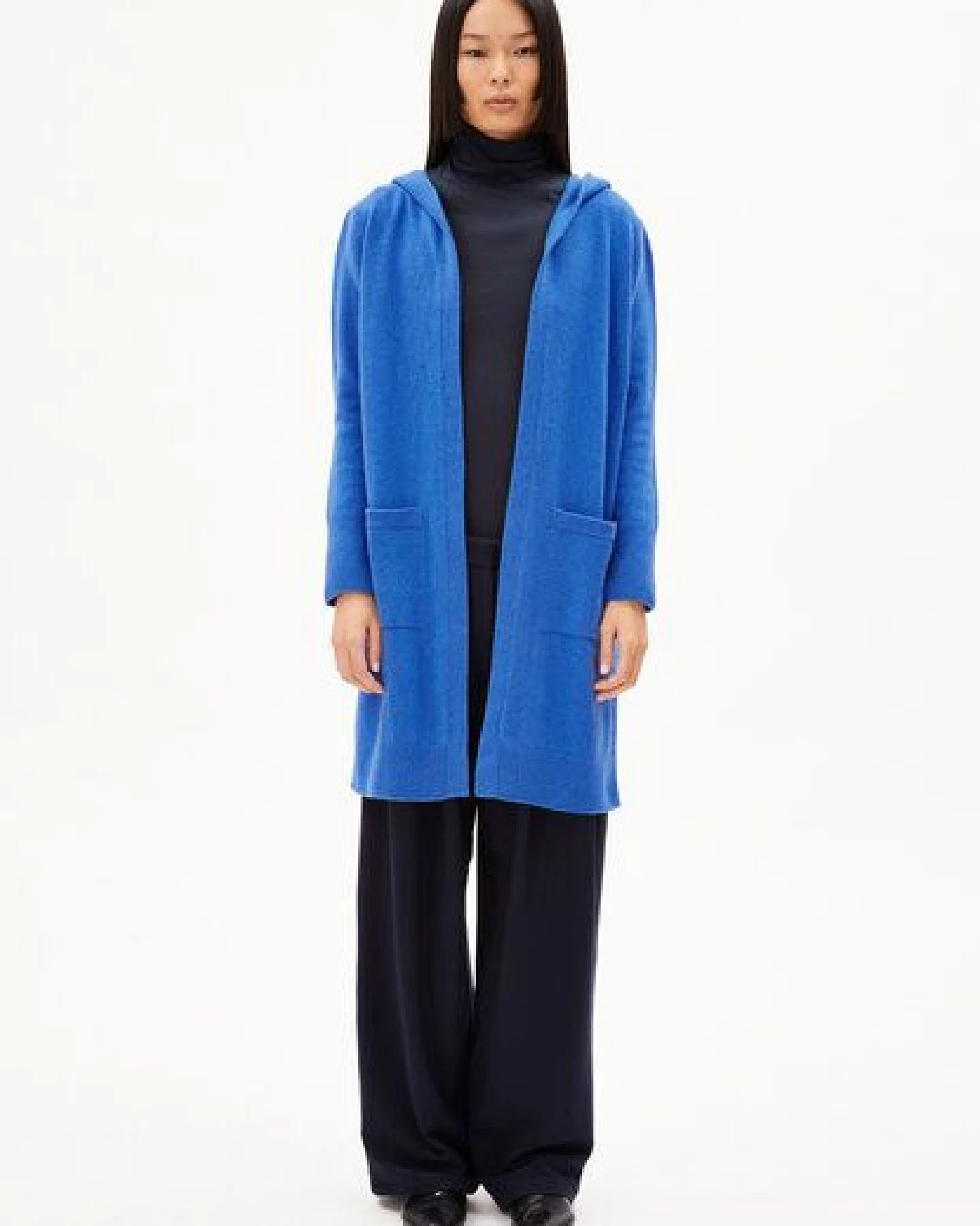 ARMEDANGELS WANDAA Damen Strickjacke Relaxed Fit aus Bio-Woll Mix – Ansicht 4