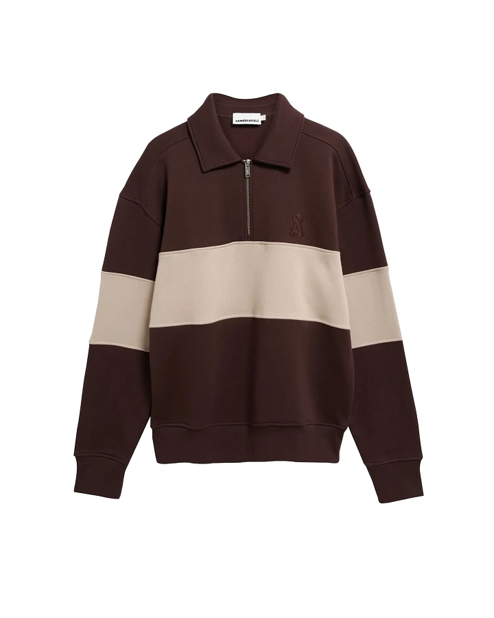 ARMEDANGELS Sweatshirt STRIPED TROYER
