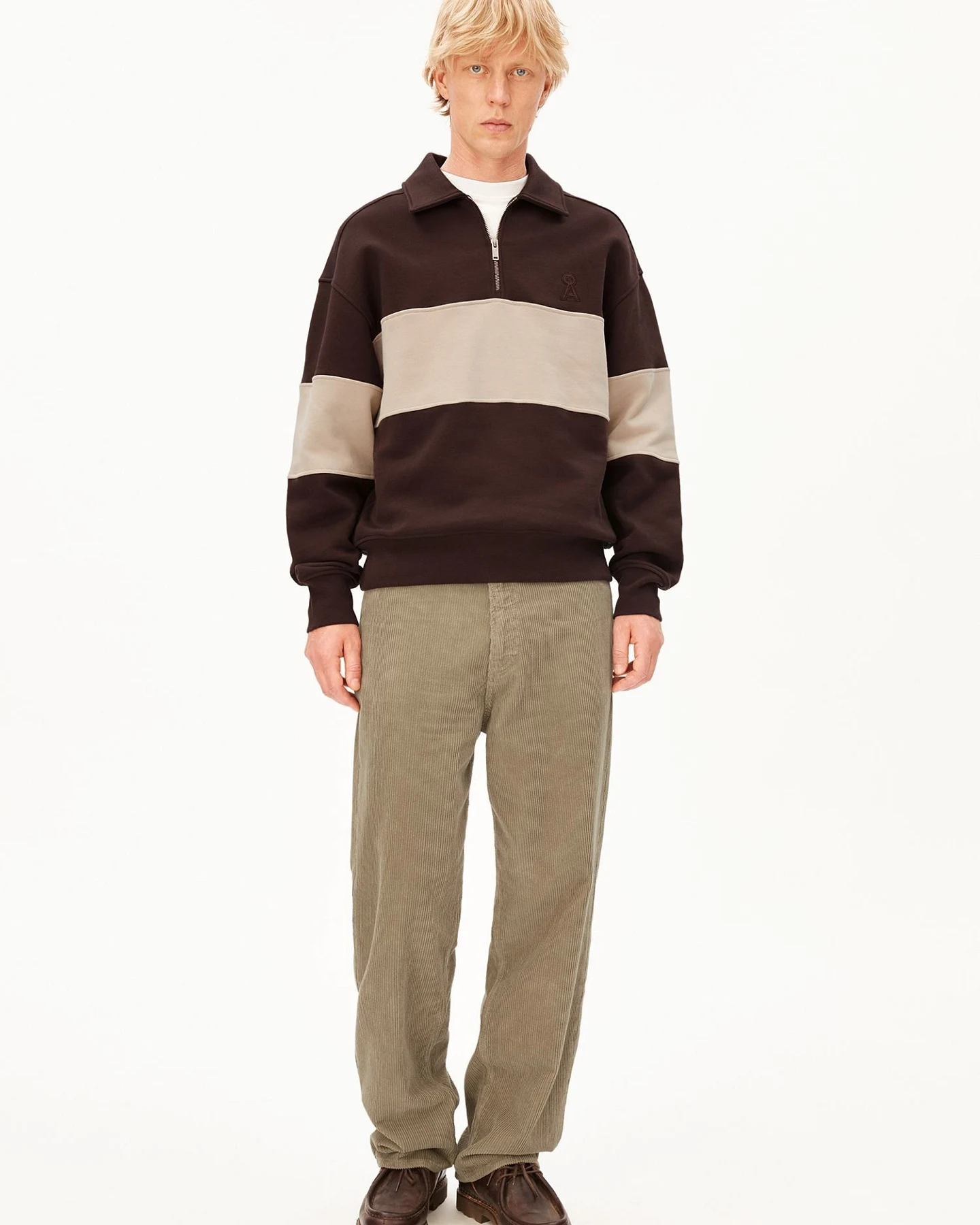 ARMEDANGELS Sweatshirt STRIPED TROYER – Ansicht 5