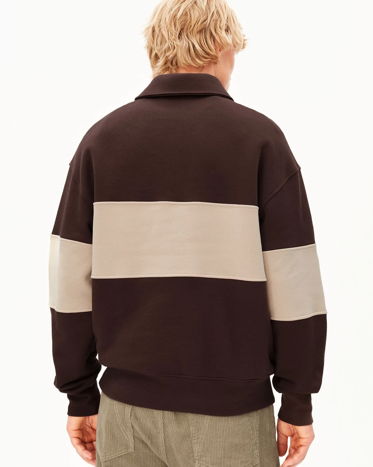ARMEDANGELS Sweatshirt STRIPED TROYER – Ansicht 3
