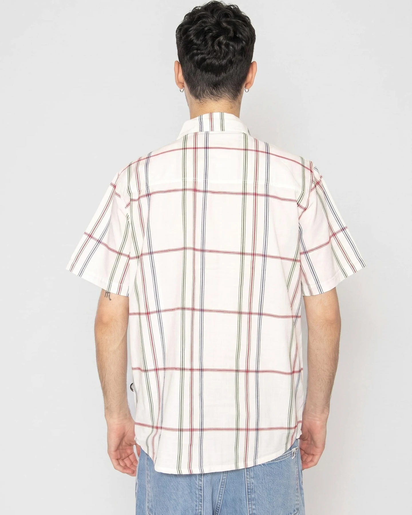 Thinking MU Hemd Cambric Stripe Tom Shirt Multicolor – Ansicht 2